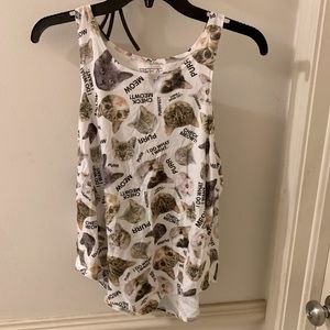 Freeze: Cat tank top